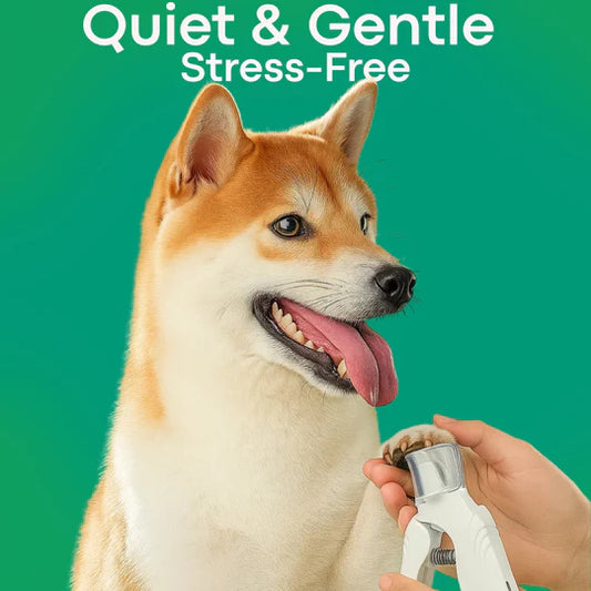 LED Pet Nail Clipper for Dogs & Cats, Safe Claw Grooming Tool