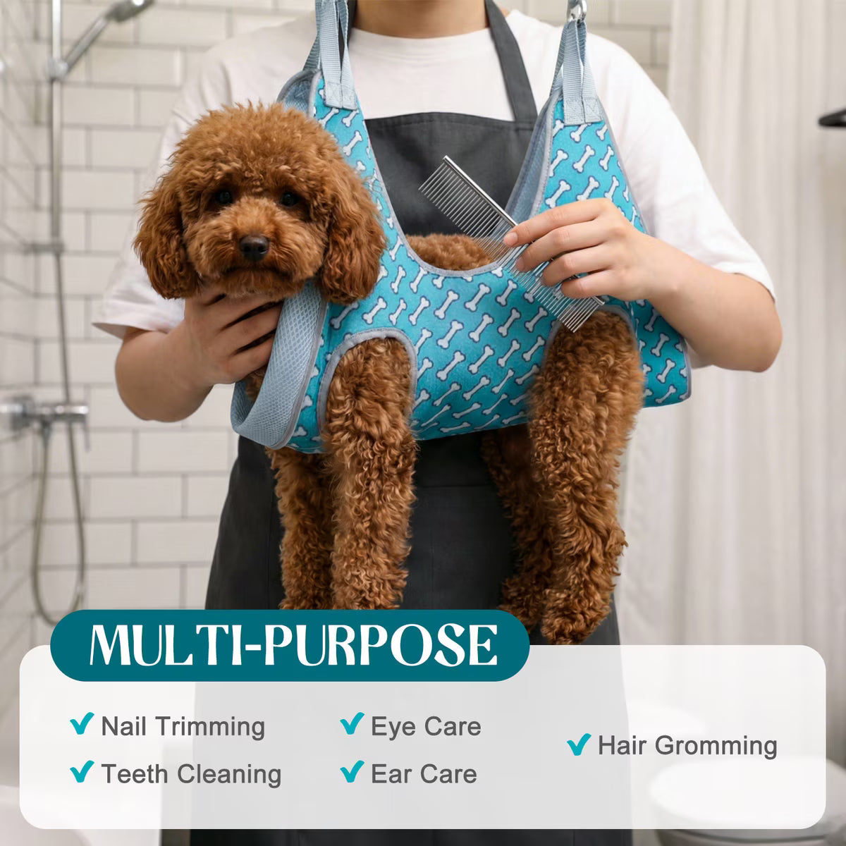 Loyalty Pet Products Dog Grooming Nail and Face Trim Sling Hammocks